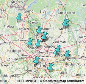 Mappa Via Luigi Pirandello, 20832 Desio MB, Italia (13.18385)