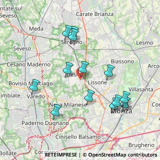 Mappa Via Luigi Pirandello, 20832 Desio MB, Italia (4.09)