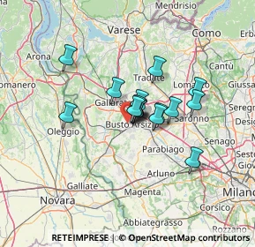 Mappa Via Pastrengo, 21052 Busto Arsizio VA, Italia (8.41438)