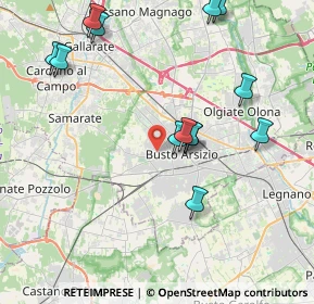 Mappa Via Pastrengo, 21052 Busto Arsizio VA, Italia (4.36231)