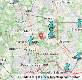 Mappa Via Carlo Cattaneo, 20832 Desio MB, Italia (5.60417)