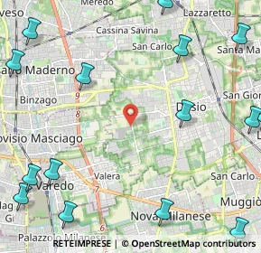 Mappa Via Carlo Cattaneo, 20832 Desio MB, Italia (3.45765)