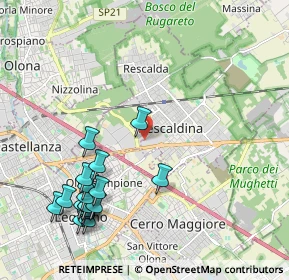 Mappa Via Fratelli Rosselli, 20027 Legnano MI, Italia (2.42722)