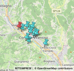 Mappa Via San Sebastiano, 36073 Cornedo Vicentino VI, Italia (1.0625)