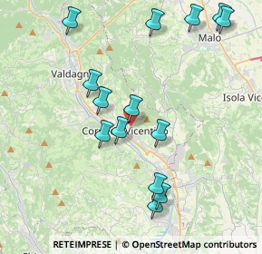 Mappa Via San Sebastiano, 36073 Cornedo Vicentino VI, Italia (4.27929)