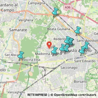 Mappa Via Antonio Stradivari, 21052 Busto Arsizio VA, Italia (2.03636)