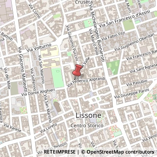 Mappa Via Federico Aliprandi, 13, 20851 Lissone, Monza e Brianza (Lombardia)