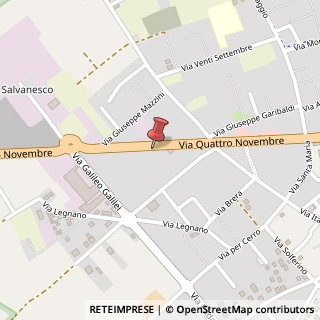 Mappa Via IV Novembre, 139, 21040 Uboldo, Varese (Lombardia)