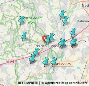 Mappa Via Rocca, 20056 Trezzo sull'Adda MI, Italia (3.79438)