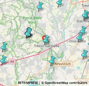 Mappa Via Rocca, 20056 Trezzo sull'Adda MI, Italia (5.8995)
