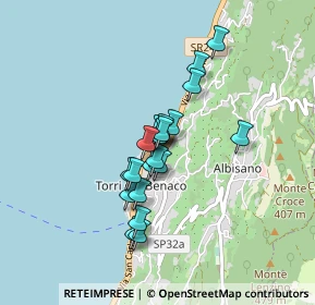 Mappa Via G. Mazzini, 37010 Torri del Benaco VR, Italia (0.599)