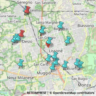 Mappa Via G. Rossini, 20851 Lissone MB, Italia (2.29211)