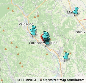 Mappa Via Alessandro Volta, 36073 Cornedo Vicentino VI, Italia (1.80364)