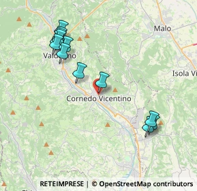 Mappa 36073 Cornedo vicentino VI, Italia (4.20077)