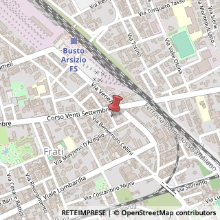 Mappa Via Salerno, 4, 21052 Busto Arsizio, Varese (Lombardia)