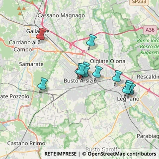 Mappa Via Solferino, 21052 Busto Arsizio VA, Italia (3.01917)