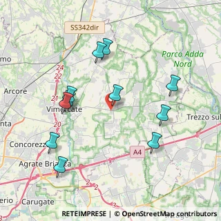 Mappa Via Suardo, 20882 Bellusco MB, Italia (4.05909)