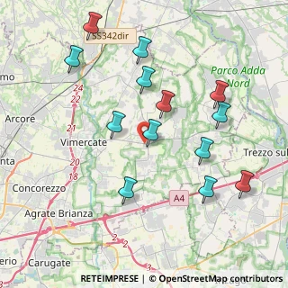 Mappa Via Suardo, 20882 Bellusco MB, Italia (4.05923)