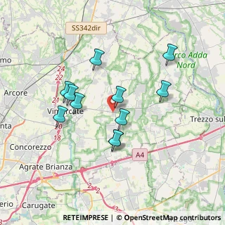 Mappa Via Suardo, 20882 Bellusco MB, Italia (3.17545)