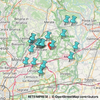 Mappa Via Suardo, 20882 Bellusco MB, Italia (6.462)