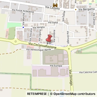 Mappa Viale Lombardia,  22, 20040 Bellusco, Monza e Brianza (Lombardia)