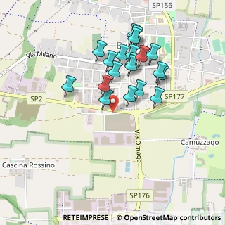 Mappa Via Suardo, 20882 Bellusco MB, Italia (0.416)