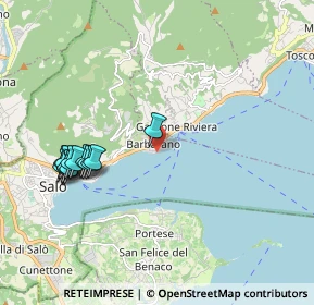 Mappa Via Spiaggia D'Oro, 25083 Gardone Riviera BS, Italia (2.09615)