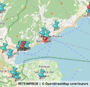 Mappa Via Spiaggia D'Oro, 25083 Gardone Riviera BS, Italia (3.038)