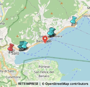Mappa Via Spiaggia D'Oro, 25083 Gardone Riviera BS, Italia (1.7875)