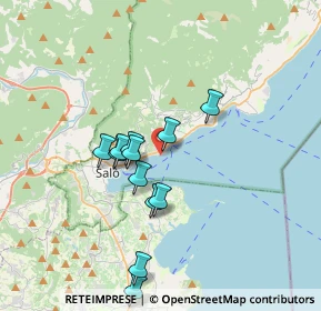 Mappa Via Spiaggia D'Oro, 25083 Gardone Riviera BS, Italia (3.04417)