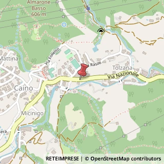 Mappa Via Nazionale, 61, 25070 Caino BS, Italia, 25070 Caino, Brescia (Lombardia)