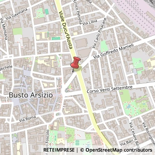 Mappa Via Galileo Galilei, 7, 21052 Busto Arsizio, Varese (Lombardia)