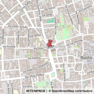 Mappa Piazza Manzoni Alessandro, 13, 21052 Busto Arsizio, Varese (Lombardia)
