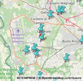 Mappa Via Papini Giovanni, 21017 Samarate VA, Italia (5.59267)