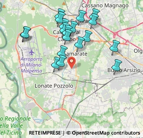 Mappa Via Papini Giovanni, 21017 Samarate VA, Italia (3.80211)