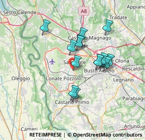 Mappa Via Papini Giovanni, 21017 Samarate VA, Italia (5.77714)