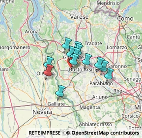 Mappa Via Papini Giovanni, 21017 Samarate VA, Italia (8.30923)