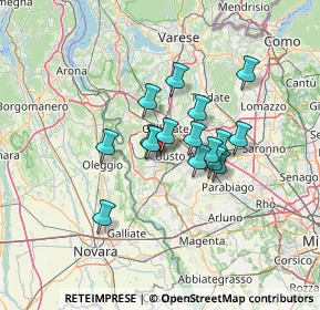 Mappa Via Papini Giovanni, 21017 Samarate VA, Italia (9.59938)