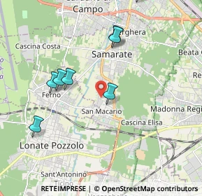 Mappa Via Papini Giovanni, 21017 Samarate VA, Italia (2.65167)