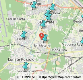 Mappa Via Papini Giovanni, 21017 Samarate VA, Italia (2.61167)