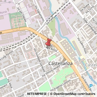 Mappa Via roma 57, 21053 Castellanza, Varese (Lombardia)