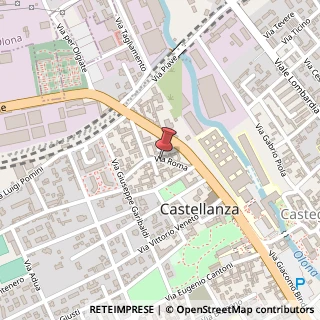 Mappa Via Roma, 25, 21053 Castellanza, Varese (Lombardia)