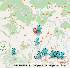 Mappa Via Vittorio Veneto, 13816 Miagliano BI, Italia (5.29154)