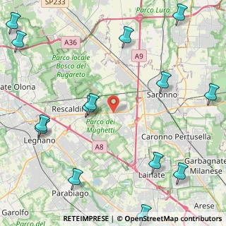 Mappa SS 527, 21040 Uboldo VA, Italia (6.19571)