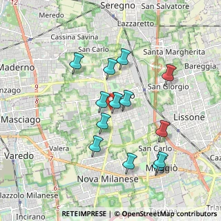 Mappa Via Michelangelo Buonarroti, 20033 Desio MB, Italia (1.7)