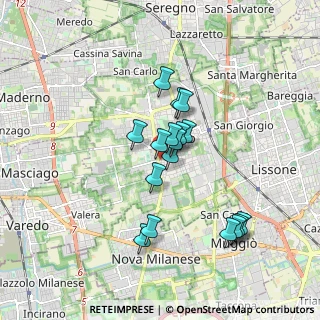 Mappa Via Michelangelo Buonarroti, 20033 Desio MB, Italia (1.44529)