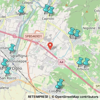 Mappa Via Lucerna, 25030 ADRO BS, Italia (3.29167)