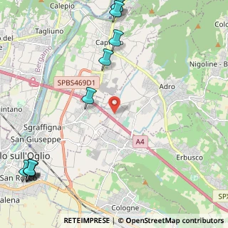 Mappa Via Lucerna, 25030 ADRO BS, Italia (3.32545)