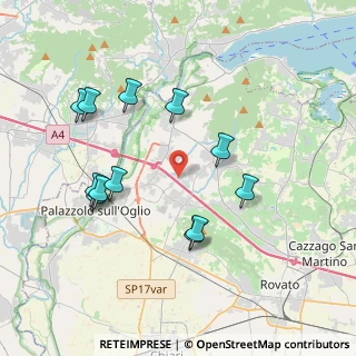 Mappa Via Lucerna, 25030 ADRO BS, Italia (3.87917)