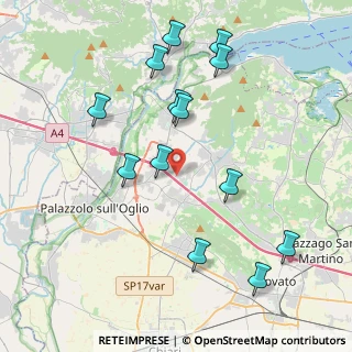 Mappa Via Lucerna, 25030 ADRO BS, Italia (4.29769)